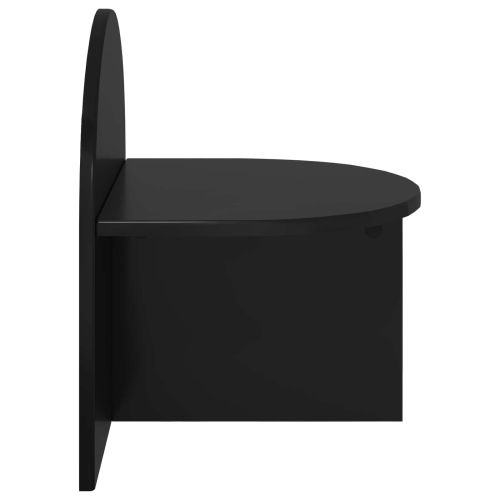 Нощно шкафче 2 pcs Черен дъб 40 x 35,5 x 45,5 см