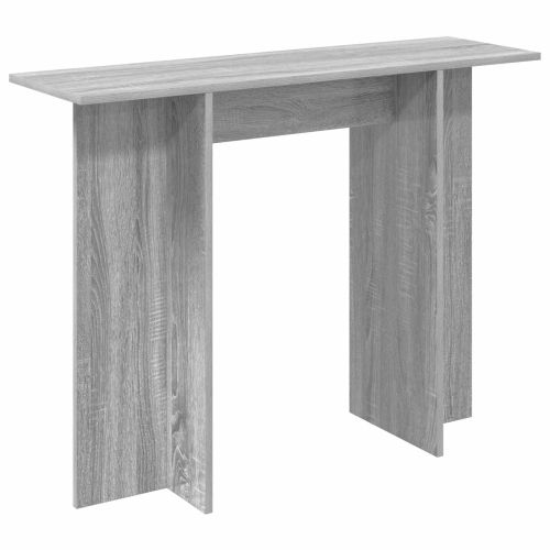 Конзолна маса Сива сонома 100 x 30 x 75 см