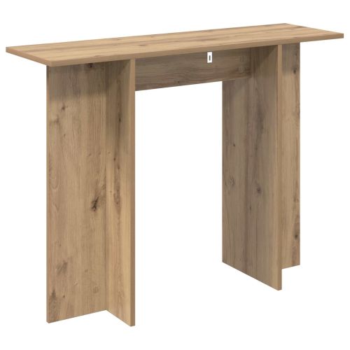 Конзолна маса Дъб артизан 100 x 30 x 75 см Инженерна дървесина