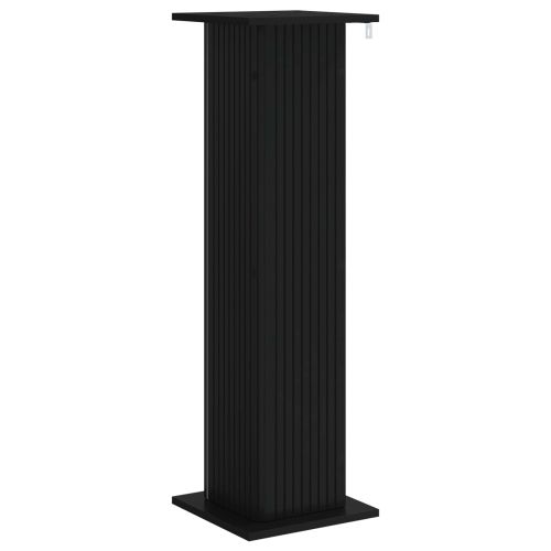Стойка за растения Черно 30,5 x 30 x 100,5 см