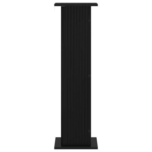 Стойка за растения Черно 30,5 x 30 x 100,5 см