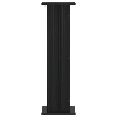 Стойка за растения 2 pcs Черно 30,5 x 30 x 100,5 см