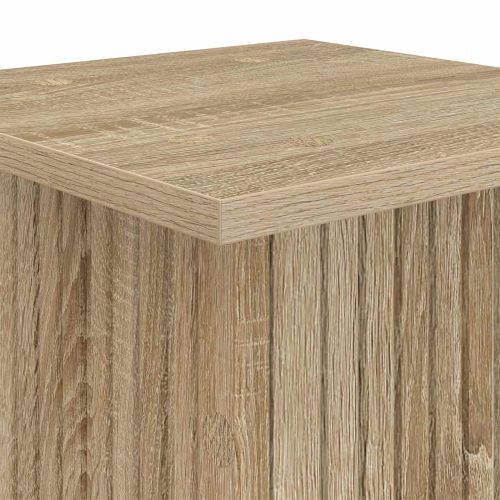 Стойка за растения 2 pcs Дъб сонома 30,5 x 30 x 100,5 см