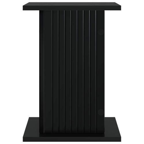 Стойка за растения 2 pcs Черно 30,5 x 30 x 43 см
