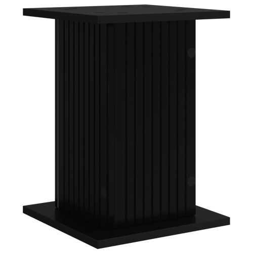 Стойка за растения 2 pcs Черно 30,5 x 30 x 43 см