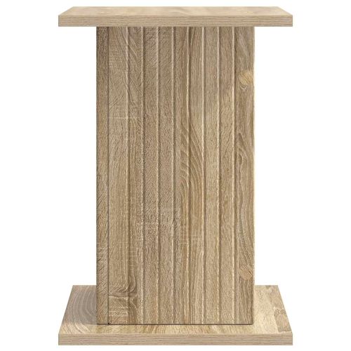 Стойка за растения 2 pcs Дъб сонома 30,5 x 30 x 43 см