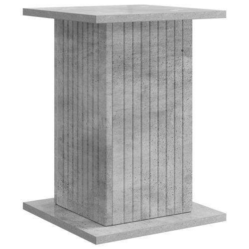 Стойка за растения Бетонно сиво 30,5 x 30 x 43 см