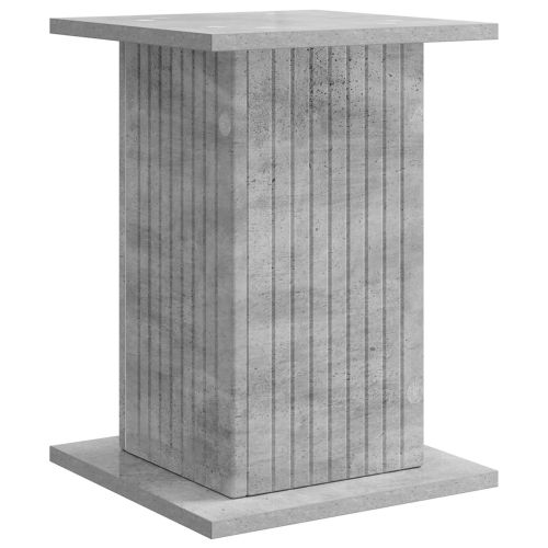 Стойка за растения Бетонно сиво 30,5 x 30 x 43 см