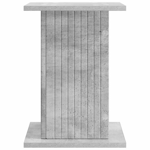 Стойка за растения 2 pcs Бетонно сиво 30,5 x 30 x 43 см