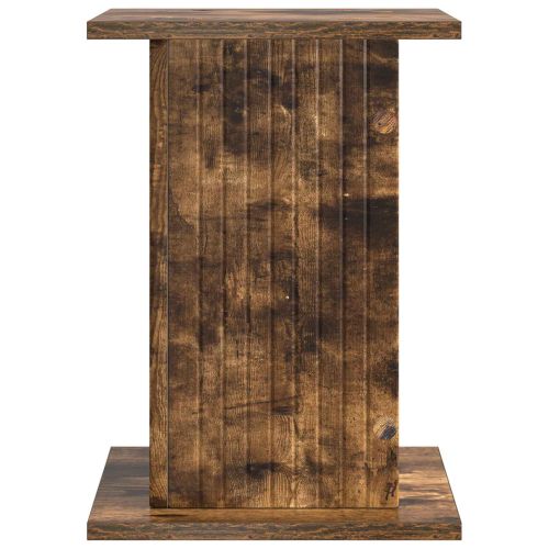 Стойка за растения 2 pcs Опушен дъб 30,5 x 30 x 43 см