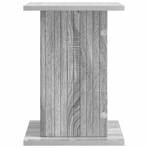 Стойка за растения 2 pcs Сива сонома 30,5 x 30 x 43 см