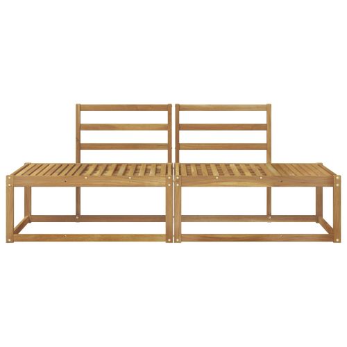 Външен край на диван 2 Брой Бяло 182,5 x 63 x 73 см