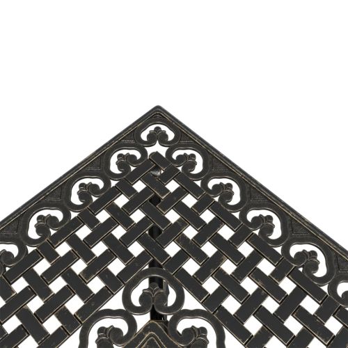 Бистро комплект, 3 части, бронз, лят алуминий