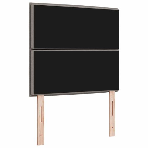 LED глава с LED ленти с таблото Таупе 80 cm текстил