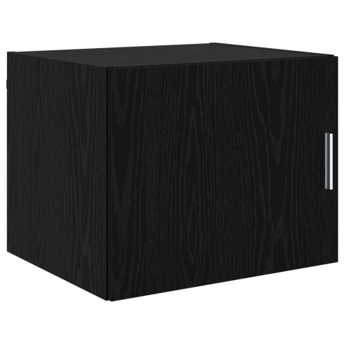 Стенен шкаф Черен дъб 50 x 42.5 x 40 см Инженерно дърво