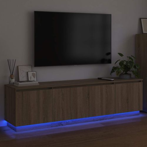 ТВ шкаф Сонома дъб 180 x 38 x 49 см Инженерно дърво