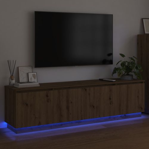 ТВ шкаф Дъб 180 x 38 x 49 см Инженерно дърво