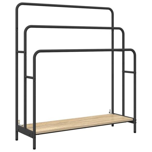 Стойка за дрехи Сонома дъб 90 x 30 x 100,5 cm Инженерно дърво