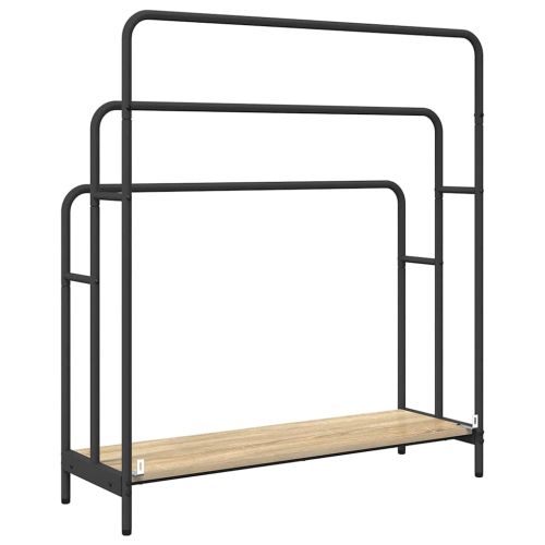 Стойка за дрехи Сонома дъб 90 x 30 x 100,5 cm Инженерно дърво
