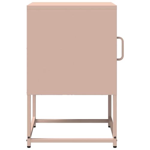 Нощен шкаф Pink 36x39x60,5 cm Студено валцувана стомана