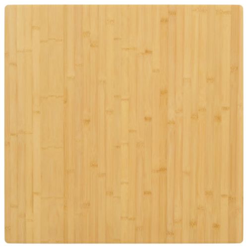 Плот за маса 80x80x2,5 см бамбук