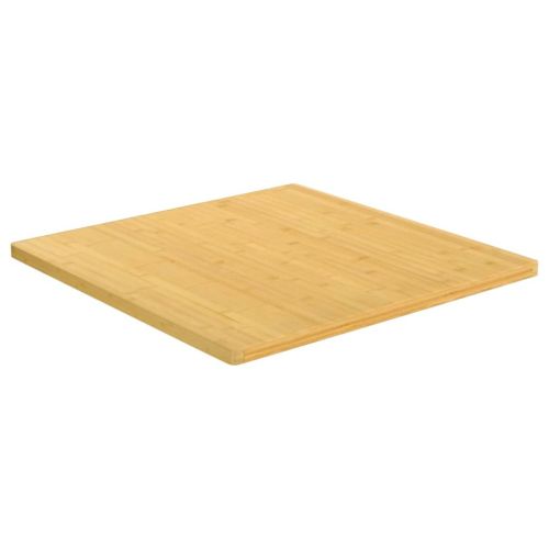 Плот за маса 80x80x2,5 см бамбук
