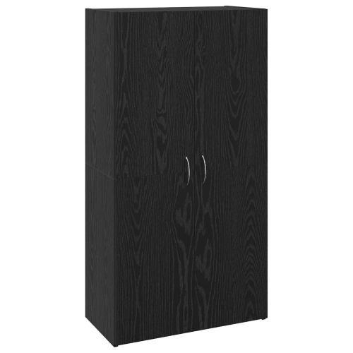 Офис шкаф с рафт с врата Дъб 60 x 32 x 115 cm Инженерно дърво
