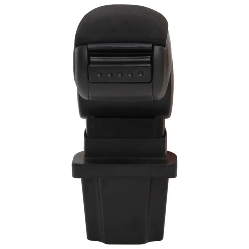 Подлакътник за кола черен 13,5x32,5x(31-46,5) см ABS