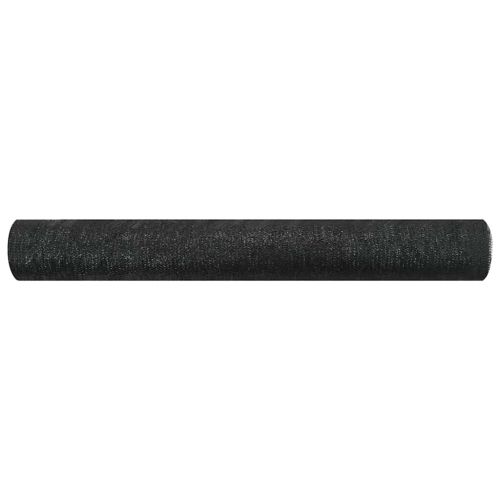 Засенчваща мрежа черна 1,5x25 м HDPE 75 г/м²