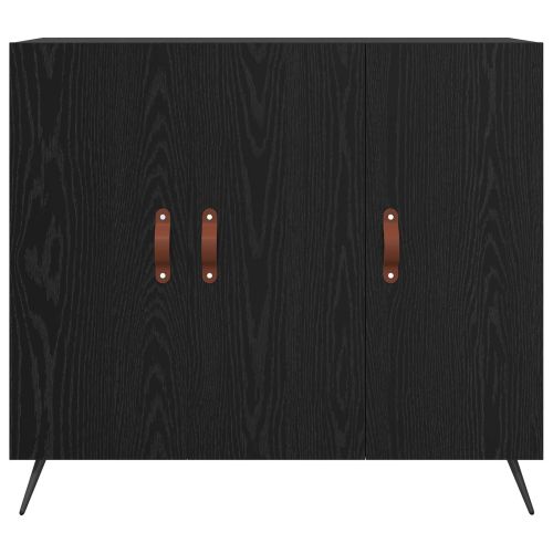 Служебен шкаф Черния дъб 89,5 x 34 x 80 см Инженерно дърво