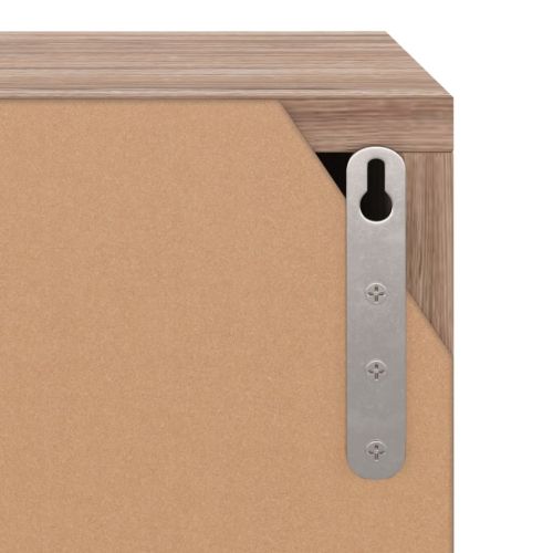 Рафтове за книги сив дъб сонома 60x27,5x59,5 см инженерно дърво