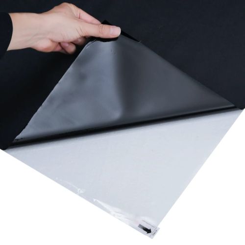 Фолио за прозорци статично черен мат 90x2000 см PVC