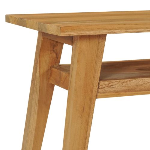 ТВ шкаф, 120x35x45 см, тиково дърво масив