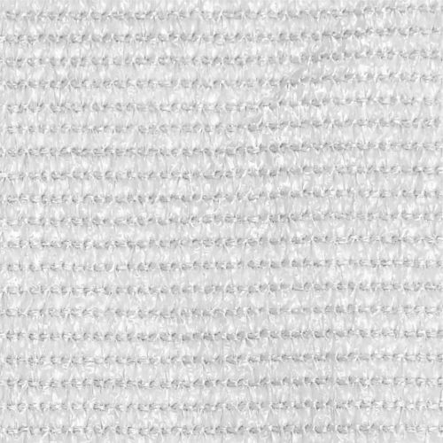 Балконски параван, бял, 120x600 см, HDPE