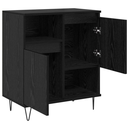 Служебен шкаф 3 pcs Черния дъб 60 x 35 x 70 cm