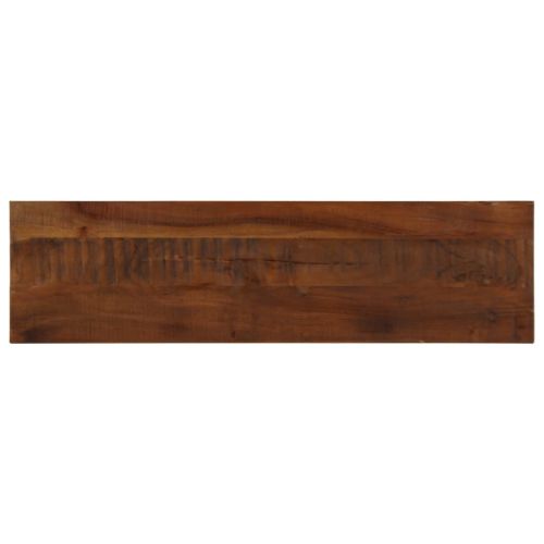 Плот за маса 120x40x2,5 см правоъгълен регенерирано дърво масив