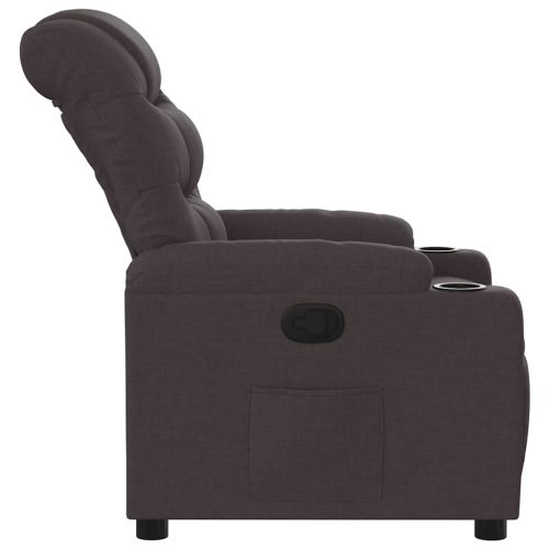 Наклоняем стол, тъмнокафяв, текстил