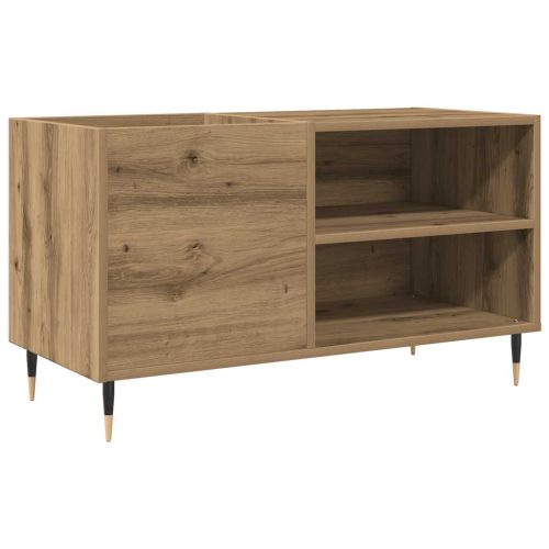 Шкаф за грамофонни плочи, 84,5x38x48 см, инженерно дърво