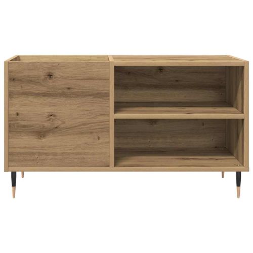 Шкаф за грамофонни плочи, 84,5x38x48 см, инженерно дърво