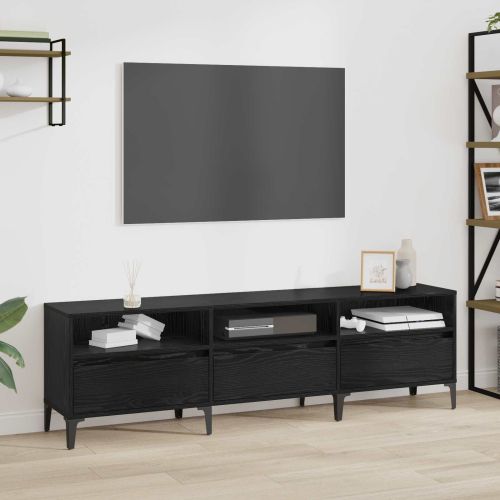 ТВ шкаф с чекмедже Черния дъб 150 x 30 x 45 см