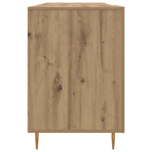 Бюро с рафт дъб артизан 140 x 50 x 75 см Инженерно дърво