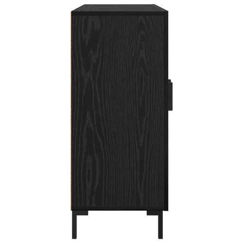 Служебен шкаф Черния дъб 90 x 34 x 80 см Инженерно дърво