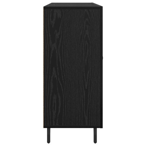 Служебен шкаф Черния дъб 90 x 34 x 80 см Инженерно дърво