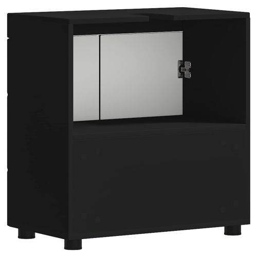 Комплект шкафове за баня TULUM Черно 60 x 34 x 63 см