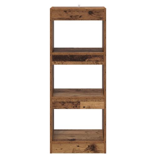 Шкаф за книги Старо дърво 40 x 30 x 103 см Инженерно дърво