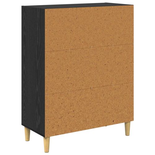 Служебен шкаф Черния дъб 69,5 x 32,5 x 90 см Инженерно дърво