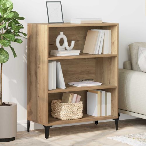 Служебен шкаф Дъб 69,5 x 32,5 x 90 см Инженерно дърво