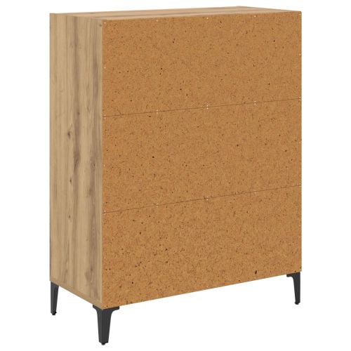 Служебен шкаф Дъб 69,5 x 32,5 x 90 см Инженерно дърво