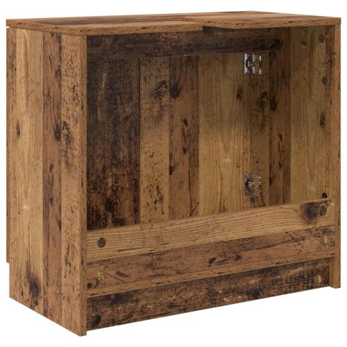 Шкаф за баня Старо дърво 64,5 x 33,5 x 59 см Инженерно дърво