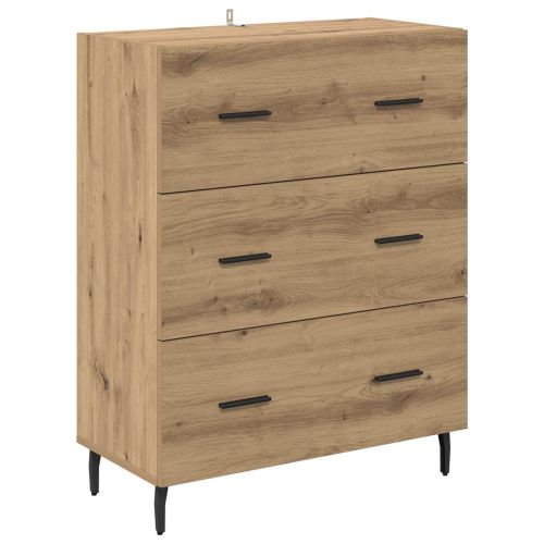 Служебен шкаф с чекмедже Дъб 69,5 x 34 x 90 см